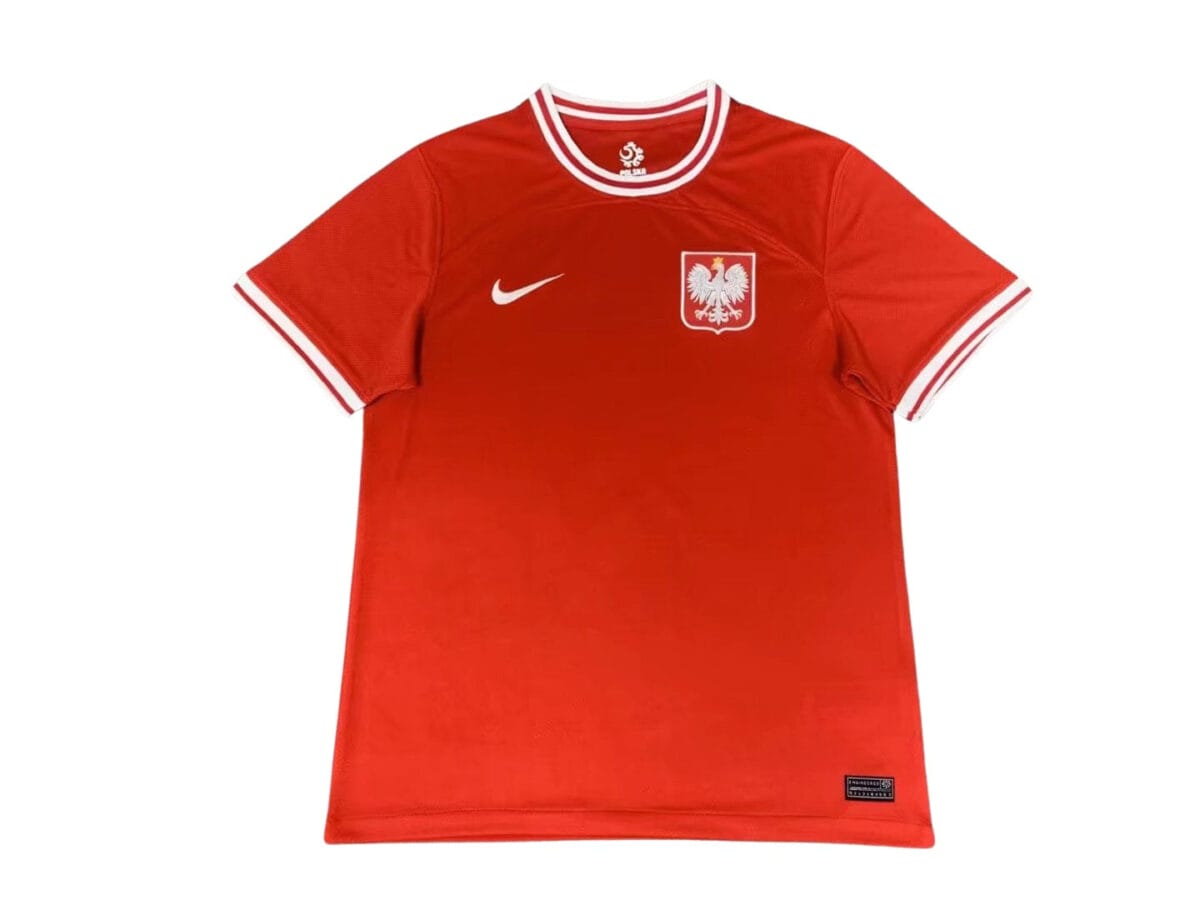 Camiseta Selección Polonia Visitante 2022/23 Nike Mundial Camiseta Selección Polonia Visitante 2022/23 Nike Mundial