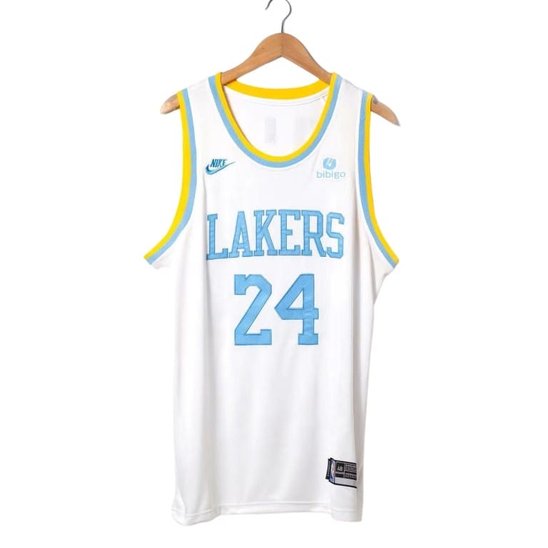 Camiseta NBA Los Angeles Lakers Kobe Bryant 24 Classic Edition Nike Blanca