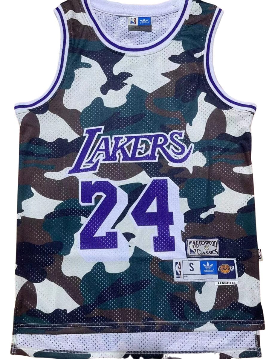 Camiseta NBA Los Angeles Lakers Kobe Bryant 24 Camuflaje adidas Retro Camiseta NBA Los Angeles Lakers Kobe Bryant 24 Camuflaje adidas Retro