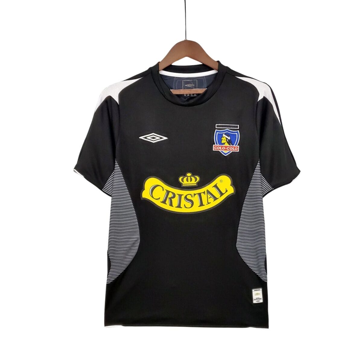 Camiseta Colo-Colo Visitante Retro 2006 Umbro Cristal Camiseta Colo-Colo Visitante Retro 2006 Umbro Cristal