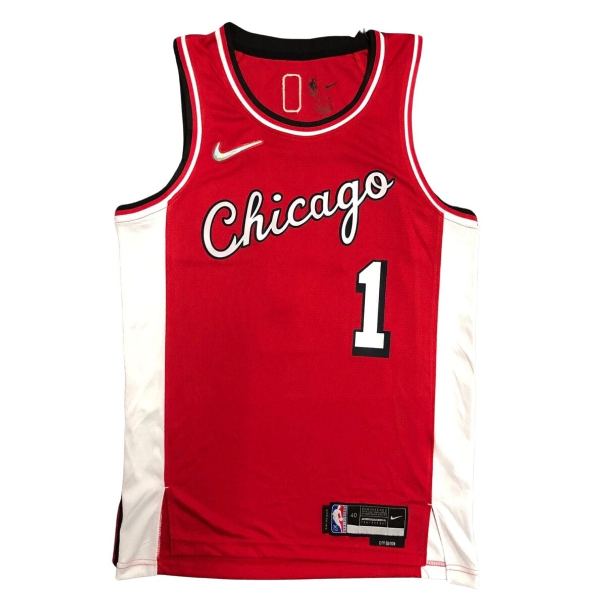 Camiseta NBA Chicago Bulls Derrick Rose 1 City Edition 75 Aniversario Nike Camiseta NBA Chicago Bulls Derrick Rose 1 City Edition 75 Aniversario Nike