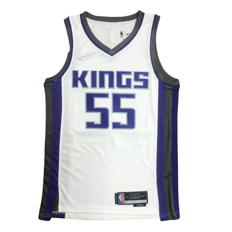 Camiseta NBA Sacramento Kings Jason Williams 55 Nike Association Blanca