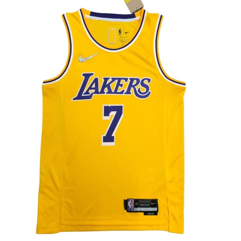 Camiseta NBA Los Angeles Lakers Carmelo Anthony 7 Nike Icon Edition Amarilla