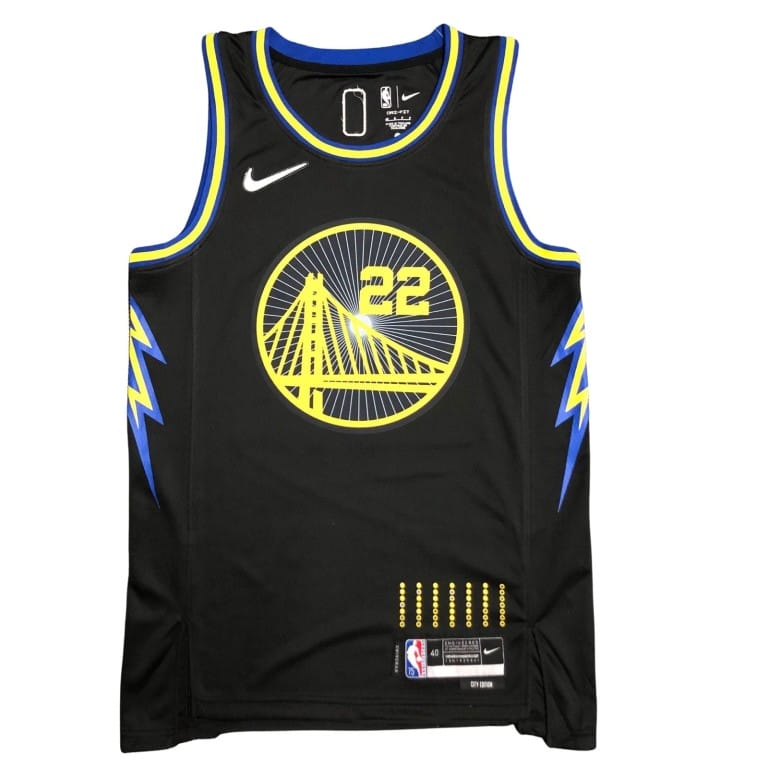 Camiseta NBA Golden State Warriors Andrew Wiggins 22 City Edition Nike Negra
