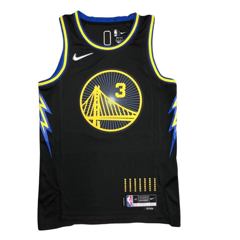 Camiseta NBA Golden State Warriors Jordan Poole 3 City Edition Nike Negra