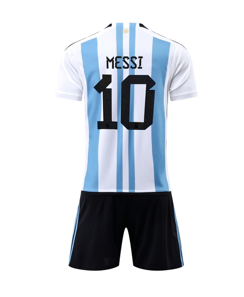 Set Fútbol Niño Argentina Local 2022/23 Messi 10 Campeón Set Fútbol Niño Argentina Local 2022/23 Messi 10 Campeón