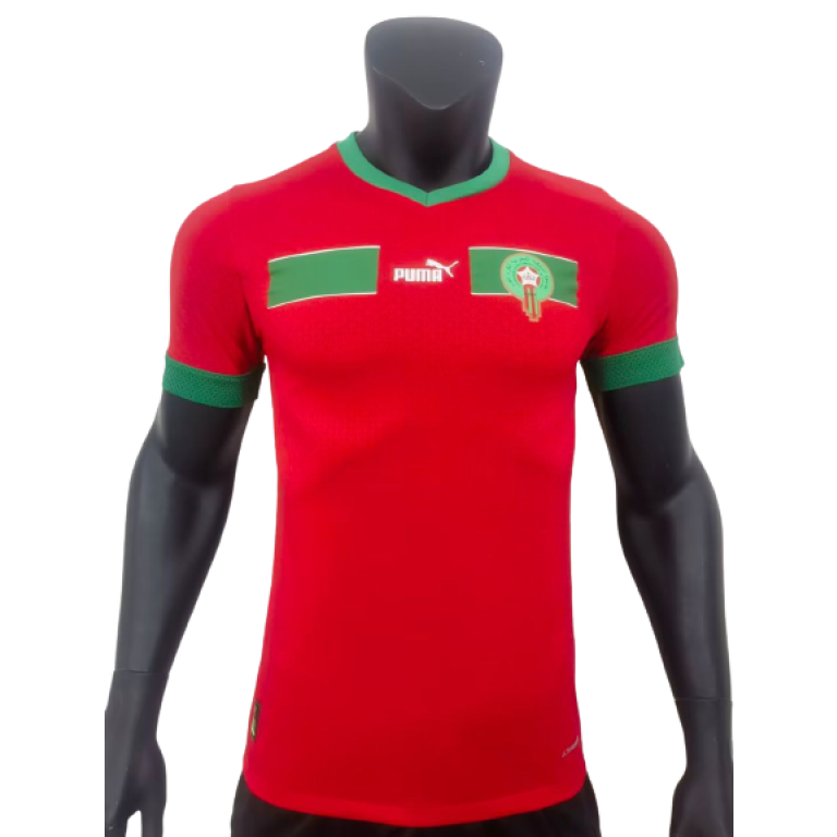 Camiseta Selección Marruecos Local 2022/23 Puma Leones del Atlas