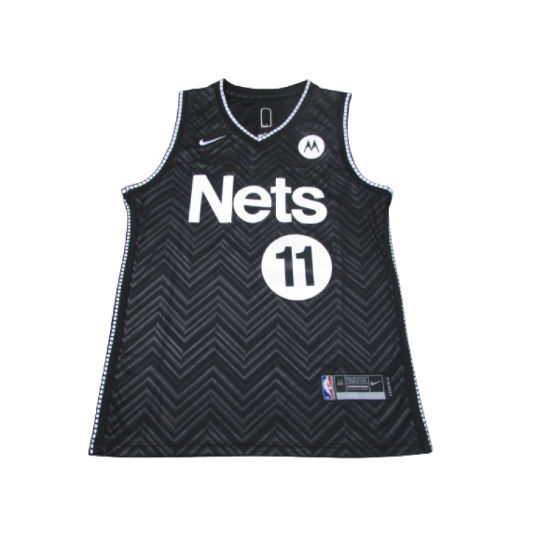 Camiseta NBA Brooklyn Nets Kyrie Irving 11 City Edition Nike Negra