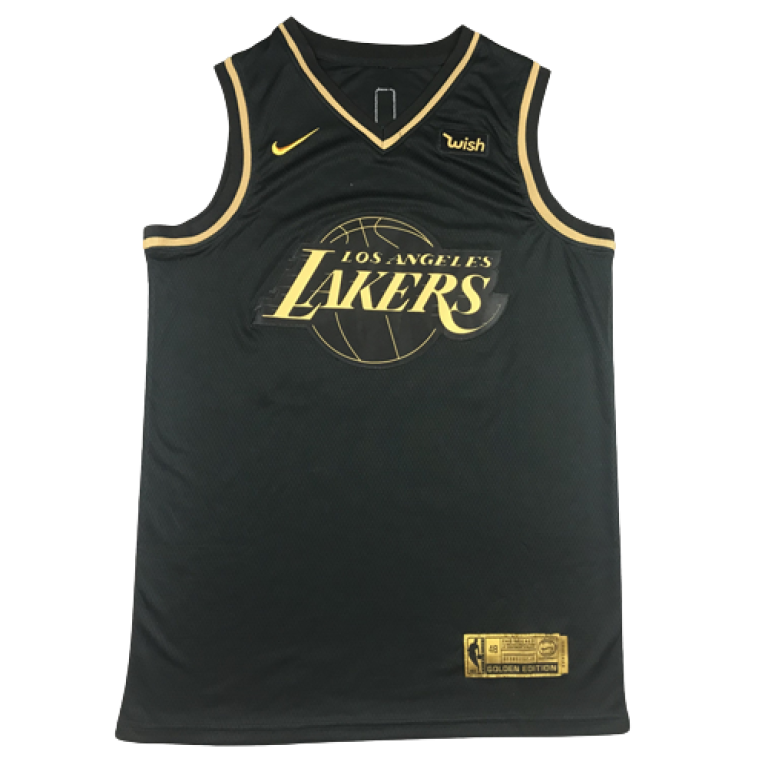 Camiseta NBA Los Angeles Lakers Kobe Bryant Golden Edition Nike Negra