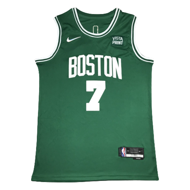 Camiseta NBA Boston Celtics Jaylen Brown 7 Icon Edition Nike Verde