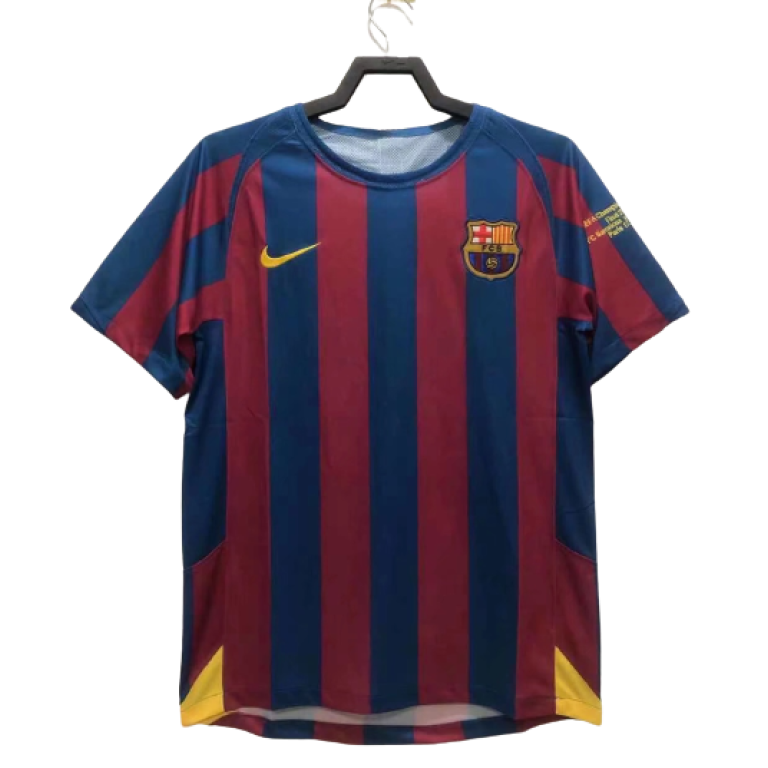Camiseta FC Barcelona Retro Final Champions París 2005/06