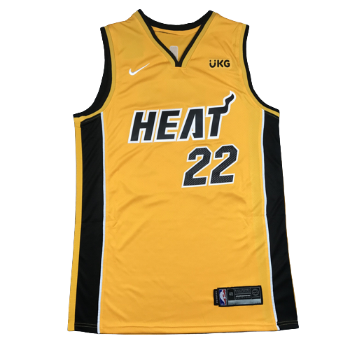 Camiseta NBA Miami Heat Jimmy Butler 22 Nike Amarilla Camiseta NBA Miami Heat Jimmy Butler 22 Nike Amarilla