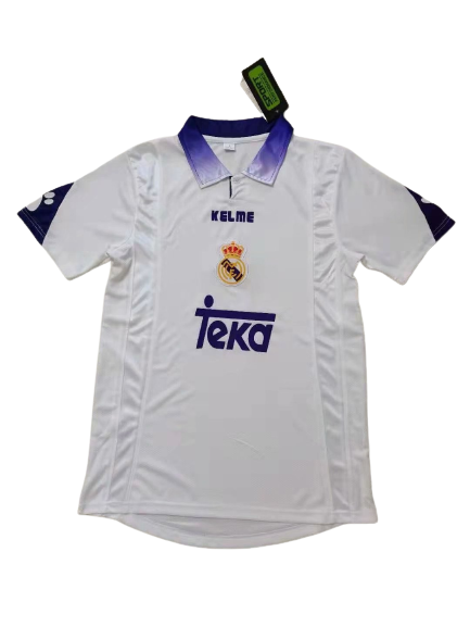 Camiseta Real Madrid Retro Local 1994/96 Teka Kelme Camiseta Real Madrid Retro Local 1994/96 Teka Kelme
