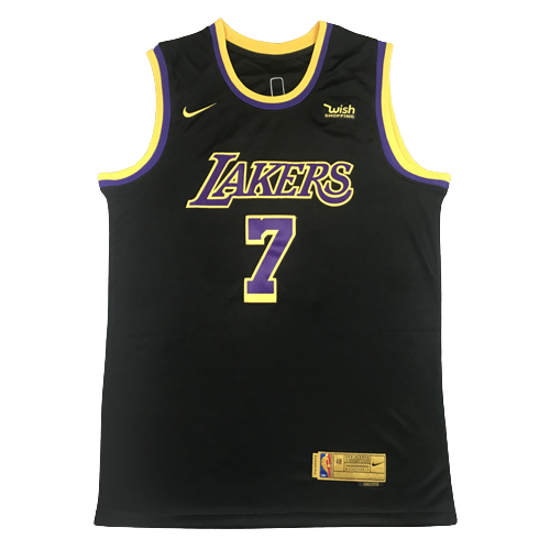 Camiseta NBA Los Angeles Lakers Carmelo Anthony 7 City Edition Nike Negra Camiseta NBA Los Angeles Lakers Carmelo Anthony 7 City Edition Nike Negra
