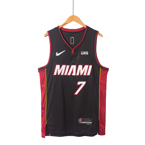 Camiseta NBA Miami Heat Kyle Lowry 7 Nike Statement Edition Negra Camiseta NBA Miami Heat Kyle Lowry 7 Nike Statement Edition Negra