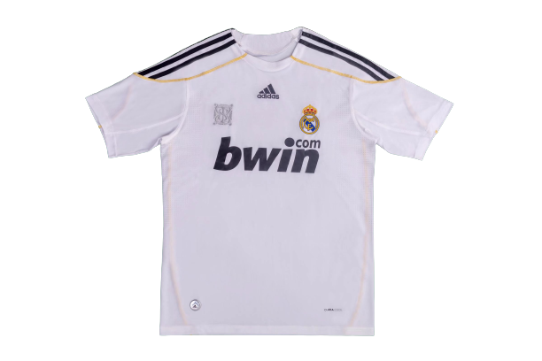Camiseta Real Madrid Retro Local 2009/10 bwin Camiseta Real Madrid Retro Local 2009/10 bwin