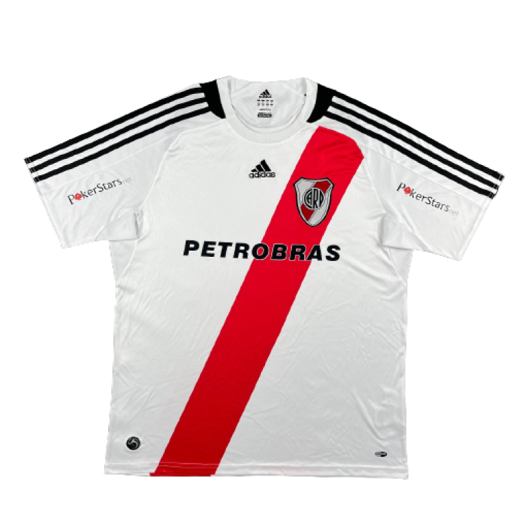 Camiseta River Plate Retro Local 2008/09 Petrobras