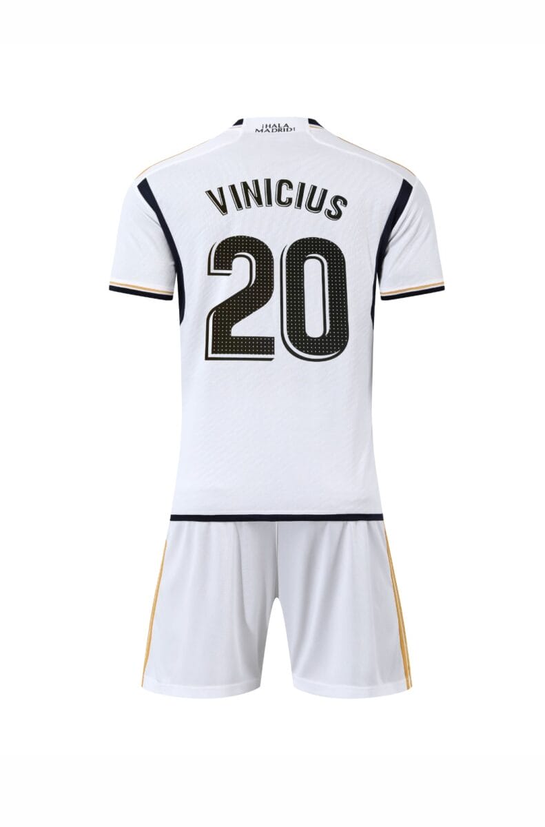 Set Niño Real Madrid Local 22/23 Vinicius Jr Oficial Set Niño Real Madrid Local 22/23 Vinicius Jr Oficial