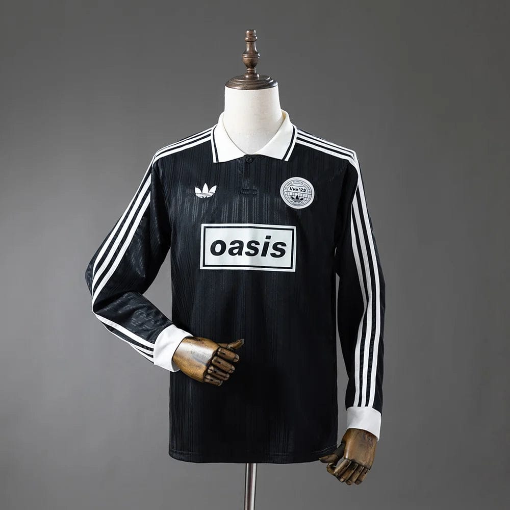6bb2533f.jpg Camiseta Oasis Band Jacquard Striped
Black Manga Larga Adultos - Imagen 1
