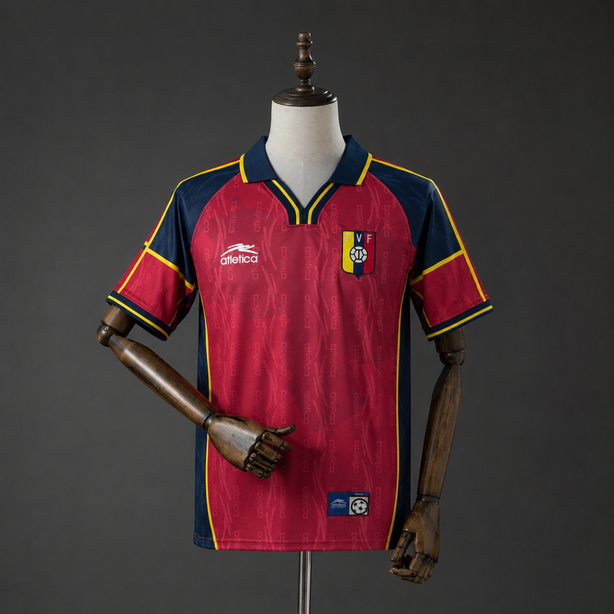 IMG-4511.png Camiseta Venezuela Local 2000 Adultos - Imagen 1
