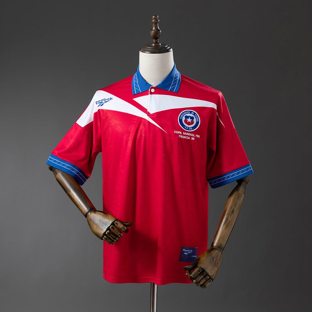 a070d154.jpg Camiseta Chile Local 1998 Adultos - Imagen 1