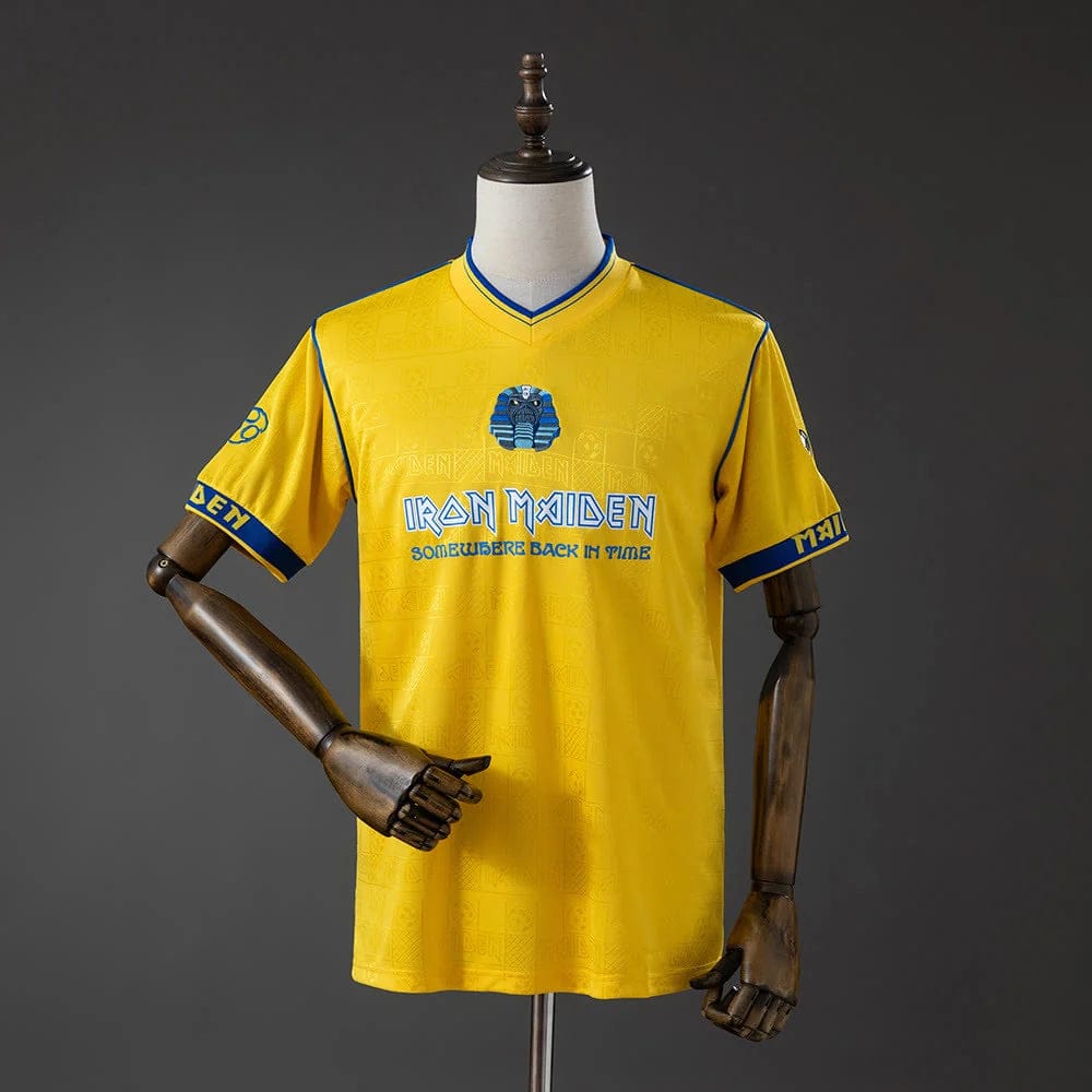 img-1783728567941-0.jpg Camiseta West Ham x Iron Maiden Somewhere
Back in Time Amarilla Retro - Imagen 1